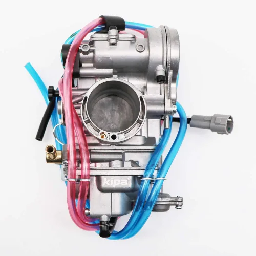 Vista 5 de Carburador KIPA para YAMAHA WR400F 1998-2000 WR426F 2001-2002 WR450F 2003-2011 YZ400F 1998-1999 YZ426F 2001-2002 YZ450F 2003-2009 Lado plano FCR40