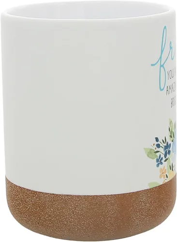 Vista 7 de Pavilion - Taza de café de 16 onzas, 16.0 fl oz, taza de té, a rayas, fondo esmaltado, acuarela, mejor amiga, amiga, mamá, abuela, hermana, hija