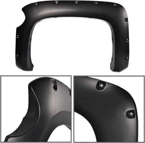 Vista 8 de PIT66 Guardabarros compatibles con Chevy Silverado 1500 2007-2013 5 pies 8 pulgadas