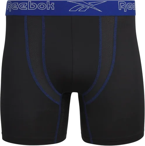 Vista 4 de Reebok Ropa interior para hombre - Calzoncillos tipo bóxer Performance (paquete de 4)