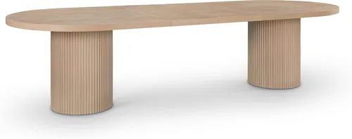 Vista 16 de Meridian Furniture Mesa de comedor de madera de roble negro Belinda
