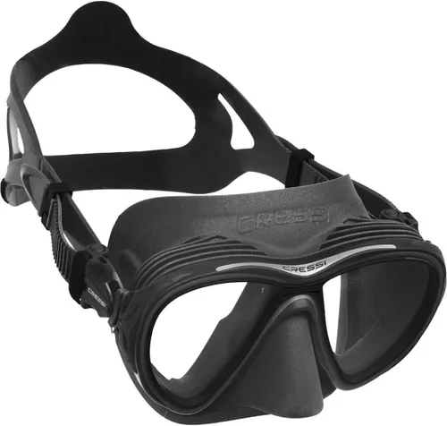 Vista 2 de Cressi Quantum Mask (negro/amarillo)