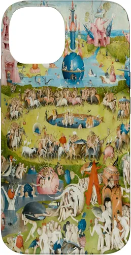 Vista 4 de Hieronymus Bosch - Carcasa para iPhone 17, diseño de jardín de las delicias terrenales