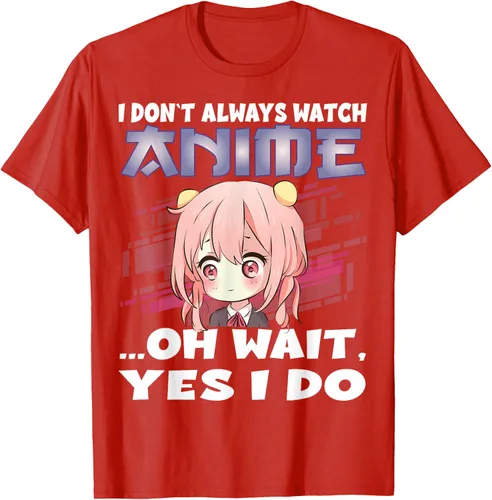 Vista 75 de Ver camiseta japonesa de anime con estampado de anime Girl, Negro, S