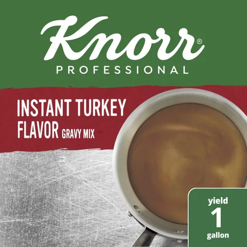 Vista 2 de Knorr Mezcla profesional de salsa de pavo sin gluten, sin MSG añadido, 0.00 oz de grasa trans, 1 libra, paquete de 6