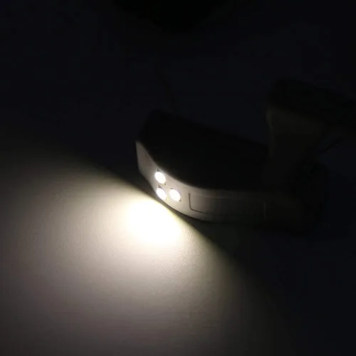Vista 2 de 10pcs Universal Armario Armario Bisagra Luz LED para Cocina Moderna Hogar Lámpara - Blanco Cálido