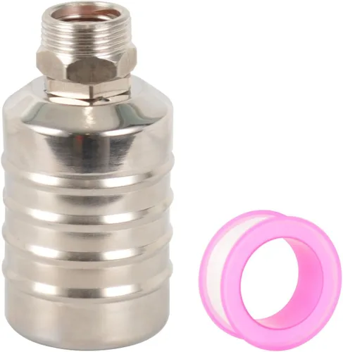 Vista 6 de 3/4" entrada lateral de rosca macho 304 mini válvula de flotador de acero inoxidable válvula de flotador de control automático de nivel de agua