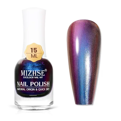 Vista 26 de MIZHSE Esmalte de uñas de secado rápido, esmalte de uñas blanco lechoso de secado al aire rápido, 15 ml de esmalte de uñas a base de agua regular