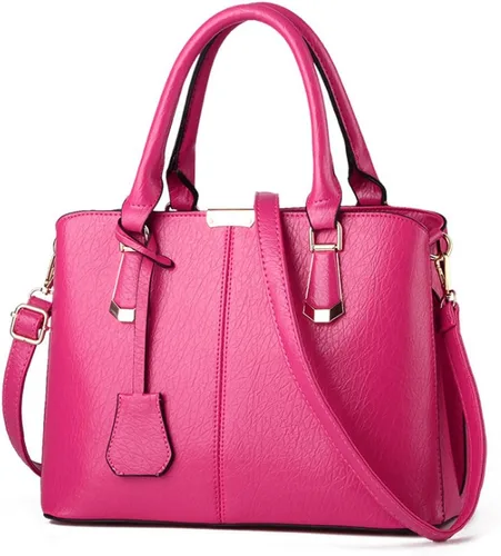 Vista 13 de Bolso de mano para mujer, bolso de mano con asa superior, bolso de hombro Beige