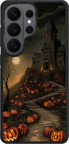 Vista 33 de Funda para Samsung Galaxy S20 5G - Funda de teléfono con patrón de casa embrujada de Halloween - Funda de TPU con protección de absorción de impactos