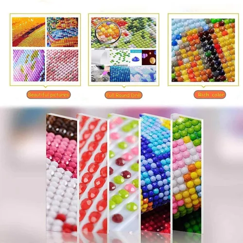 Vista 4 de EWJRNSF Kits de pintura de diamantes 5D para adultos principiantes, juegos de arte de diamantes, pintura de gemas y manualidades, decoración