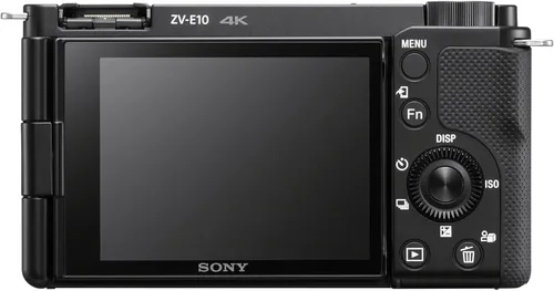 Vista 4 de Sony Alpha ZV-E10 - APS-C - Cámara con lente intercambiable, sin espejo, para videoblogueros, color negro