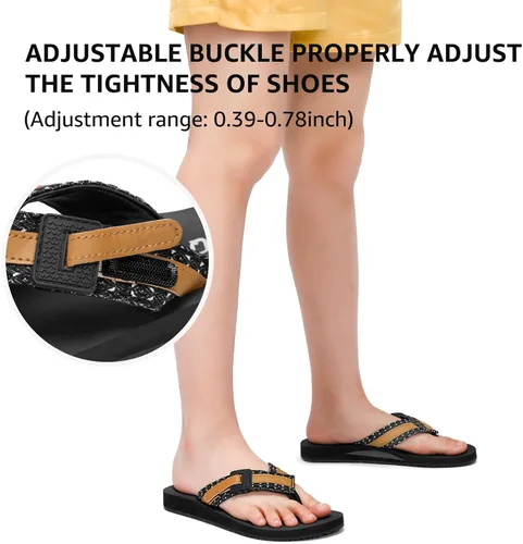 Vista 5 de STQ Sandalias ortopédicas para mujer, sandalias de playa ajustables con soporte de arco para aliviar la fascitis plantar