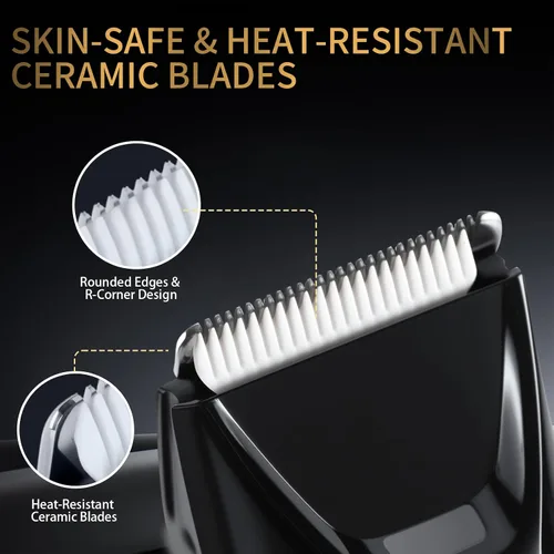 Vista 2 de Manscape - Recortadora de vello corporal recargable para hombres