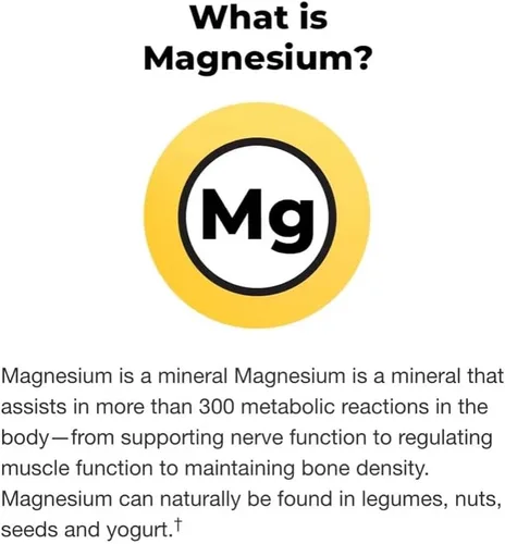 Vista 7 de Magnesio extra fuerte 400 mg Apoyo para huesos, nervios y músculos 180 cápsulas blandas - suministro para 6 meses Sin gluten Suplemento