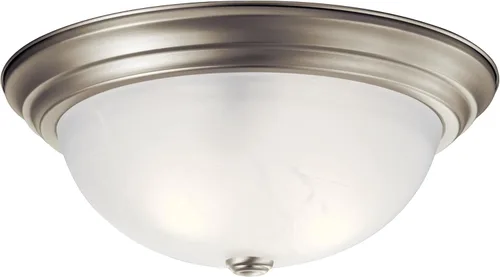 Vista 11 de Lámpara de techo de 3 luces, 180 watts, color bronce antiguo, 8110OZ de Kichler