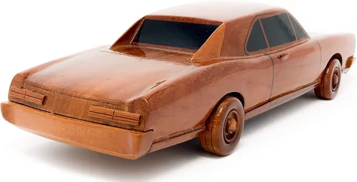 Vista 5 de Pontiac GTO - Modelo de madera para coche