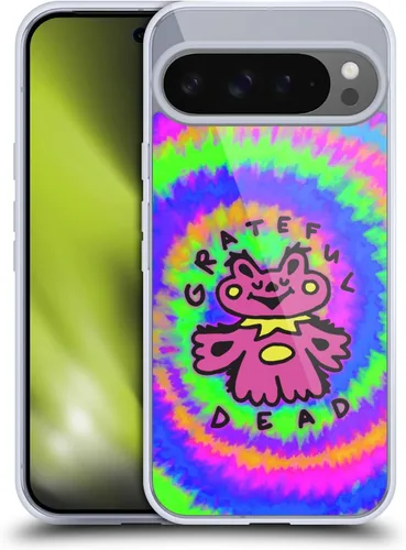 Vista 218 de Head Case Designs Funda de gel con licencia oficial de Grateful Dead Bear Trends [protección de grado militar] compatible con Google Pixel 3