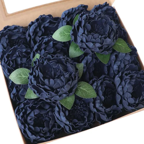 Vista 9 de Floroom - Flores artificiales de espuma de aspecto real con tallos para manualidades, ramos de boda, centros de mesa, despedida de soltera