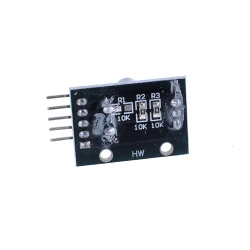 Vista 3 de Paquete de 5 módulos de codificador rotativo KY-040, sensor de ladrillo incremental para Arduino, AVR, PIC, STM32, Raspberry Pi - Codificador