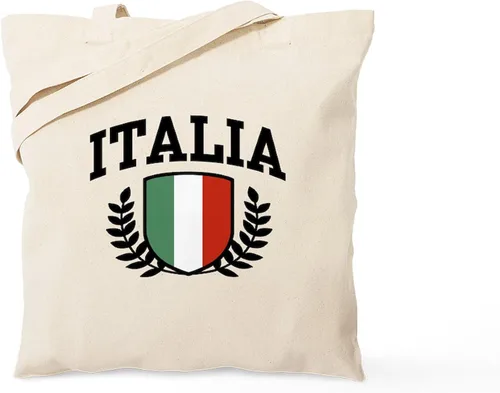 Vista 15 de CafePress Positano, Italia Tote Bag Bolsa de compras de lona beige reutilizable, Caqui, S
