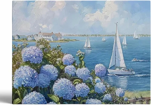 Vista 30 de Impresión de fotografía de yate de lujo, decoración artística de pared de barco y lancha rápida para navegar en verano, póster de oficina de club