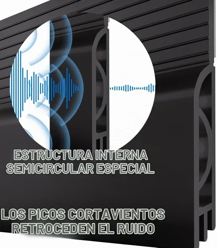Vista 3 de Tope de corrientes de aire, barrido de puerta para parte inferior de la puerta, burlete de puerta, bloqueador de corrientes de aire, aislamiento