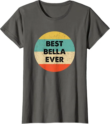Vista 8 de Bella Name - Camiseta, Negro, S