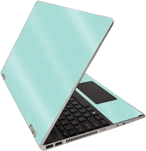 Vista 16 de MightySkins - Skin brillante con purpurina para HP Pavilion x360 de 15 pulgadas (2020), color azul claro, protector y duradero, acabado brillante