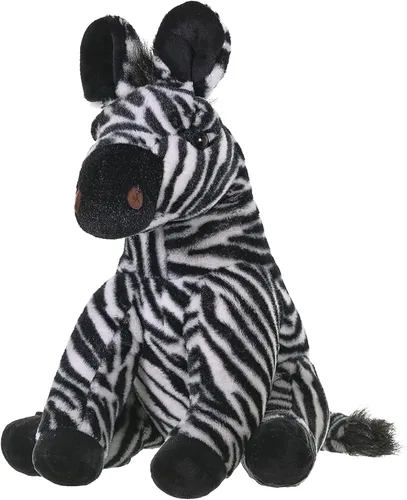 Vista 8 de Wild Republic Peluche de cebra, animal de peluche, regalos para niños, Cuddlekins de 12 pulgadas, multicolor