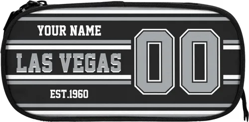 Vista 21 de Estuche de lápices personalizado Arizona con número de nombre, caja de lápices personalizada estilo fútbol, estuche de bolígrafo personalizado