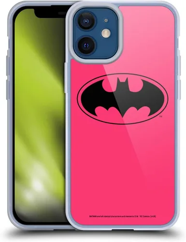 Vista 60 de Head Case Designs Funda de gel con licencia oficial de Batman DC Comics Bat Signal Logos [protección de grado militar] compatible con Apple iPhone 7