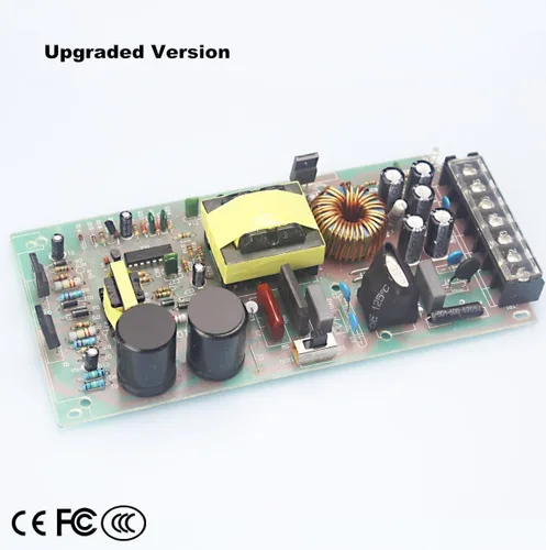 Vista 5 de Fuente de alimentación conmutada de 180 W, transformador convertidor de 12 V 15 A CA-CC para vigilancia CCTV, pantalla LED, automatización