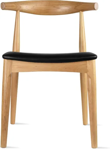 Vista 19 de 2xhome sillón de brazos estilo Eames, Madera Noble Natural