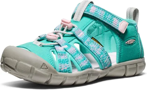 Vista 34 de KEEN Sandalias unisex para niños Seacamp 2 CNX con puntera cerrada Azul Azur/Blanco Estrella