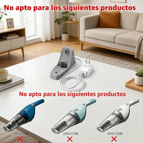 Vista 3 de Base de carga de 8.2V compatible con Black and Decker HNVC215B12AEV Dusbuster