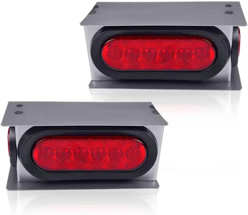 Vista 11 de PIT66 Luces Traseras, Compatible con Ford F150 2009 2010 2011 2012 2013 2014 Pickup SVT, Lente Negro, Acabado Cromado, Juego de Lámparas Traseras 1