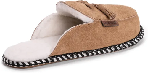 Vista 9 de MUK LUKS Pantuflas de cuero Cosette Mule para mujer