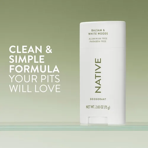 Vista 2 de Native El desodorante contiene ingredientes derivados de forma natural, control de olores de 72 horas, desodorante para mujeres y hombres, sin