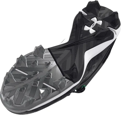 Vista 3 de Under Armour Harper 8 Mid TPU Jr - Tenis de béisbol unisex para niños