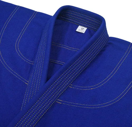 Vista 6 de Knockout Fight Gear Jiu Jitsu Gi brasileño para hombres, BJJ Gi Mujeres Grappling gi ULTRA Light, Kimonos pre-HRUNK