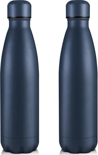 Vista 50 de Volhoply Botellas de agua aisladas de 25 onzas, paquete de 1/2/4, termo de acero inoxidable de doble pared que mantiene el frío y el calor, botella