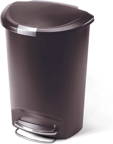 Vista 10 de Lata de basura de 1690.7 fl oz y 13 galones semirrígida