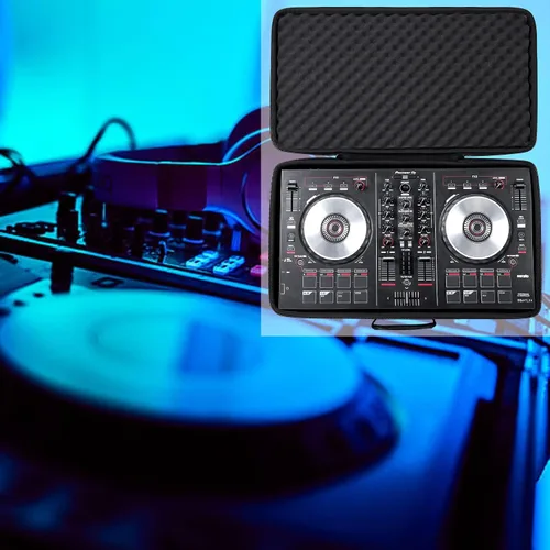 Vista 7 de Khanka estuche duro para Pioneer DJ DDJ-SB2 Control portátil de 2 canales para Serato DJ