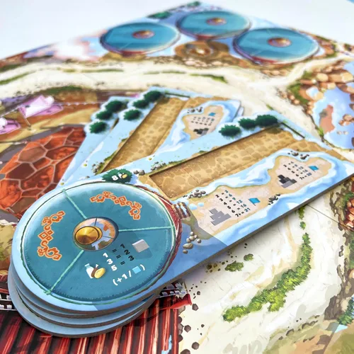 Vista 6 de Juego de mesa de yak Gestión de recursos estratégicos para la construcción de la diversión familiar para adultos y niños de 8 años en adelante 2-4