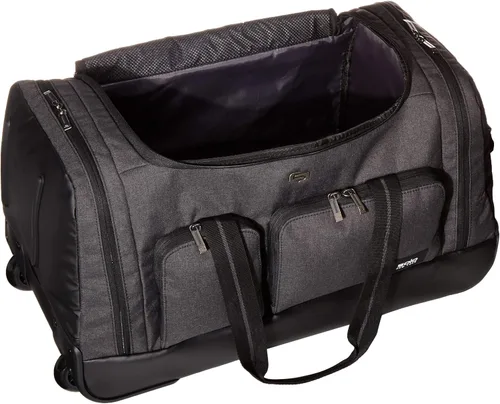 Vista 5 de Solo New York Leroy Bolsa de viaje con ruedas, capacidad de 49 litros, gris, 22 pulgadas, Gris, Leroy - Bolsa de viaje con ruedas, capacidad de 49 l