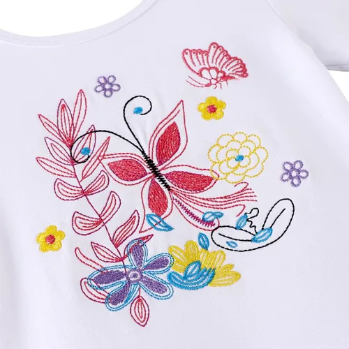 Vista 4 de EQSJIU Leotardos de ballet de unicornio con tutú para niñas pequeñas, vestido de falda de tul de algodón para bailar