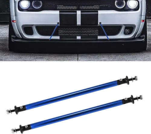Vista 38 de X xotic tech - Juego de 2 barras de sujeción ajustables de 6 a 9 pulgadas, para divisor de parachoques delantero, compatible con la mayoría