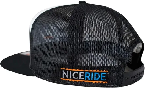Vista 4 de NICERIDE Gorra de béisbol Snapback 7 Panel Trucker Hat