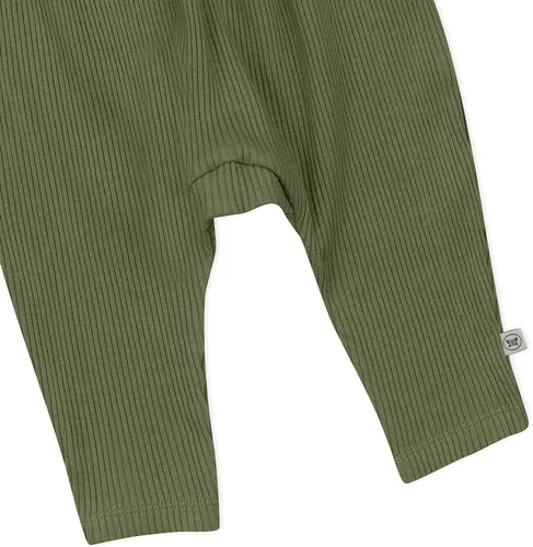 Vista 2 de HonestBaby Organic Cotton Chunky Rib Harem Pant (Legacy)